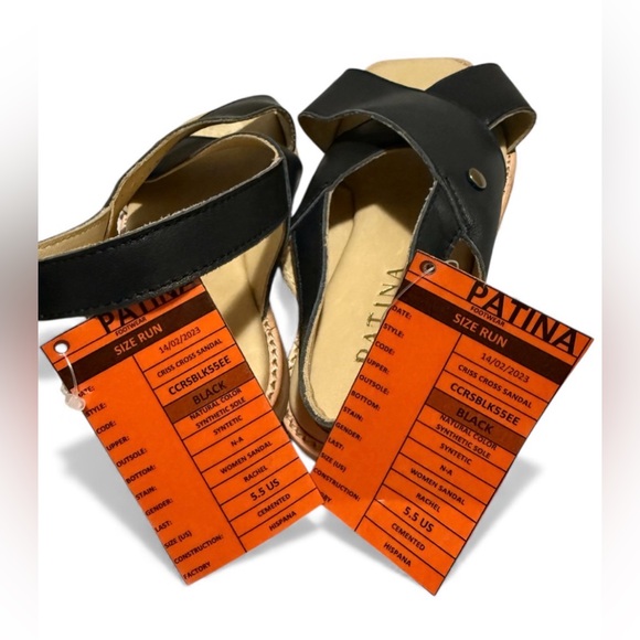 Patina Black Women's Sandals - Picture 4 of 4